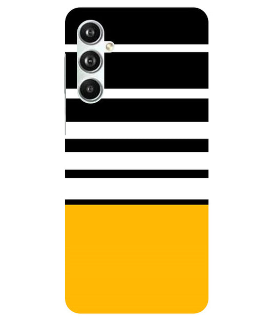 Horizontal Stripes Back Cover For  Samsug Galaxy F34 5G / M34 5G