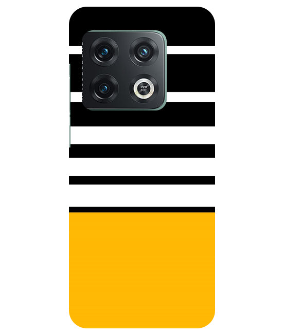 Horizontal Stripes Back Cover For Oneplus 10 Pro 5G