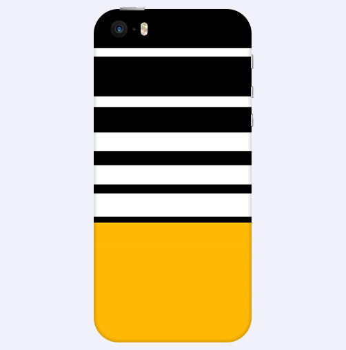 Horizontal Stripes Back Cover For  Apple Iphone 5/5S