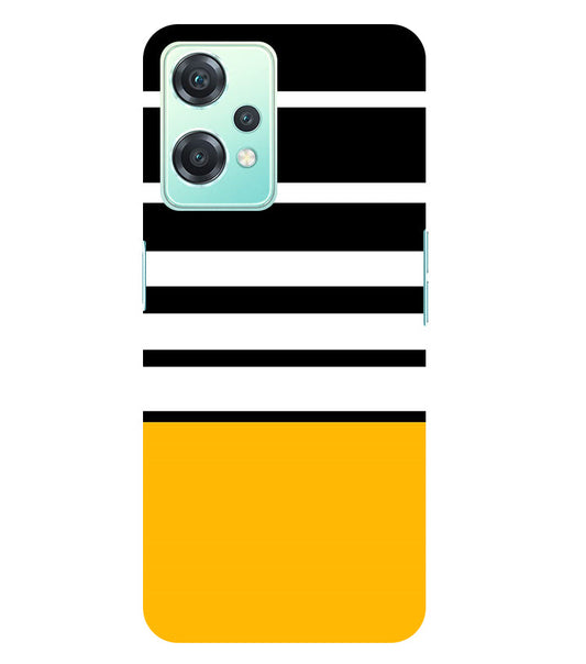 Horizontal Stripes Back Cover For  Oneplus Nord CE 2 Lite 5G