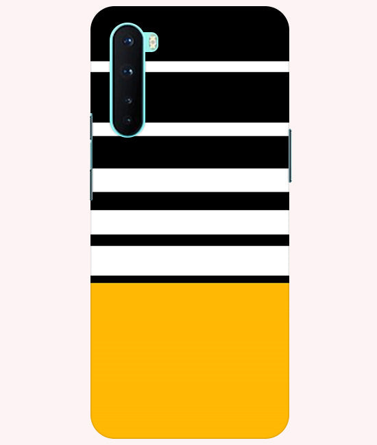 Horizontal Stripes Back Cover For Oneplus Nord 5G