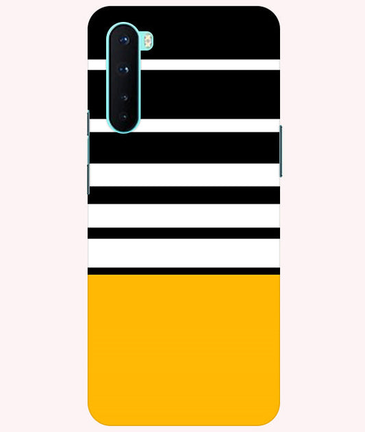 Horizontal Stripes Back Cover For  Oneplus Nord  5G