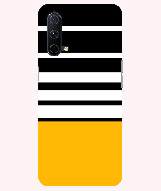 Horizontal Stripes Back Cover For Oneplus Nord CE 5G