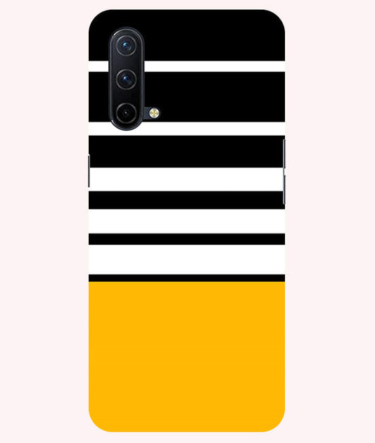 Horizontal Stripes Back Cover For  Oneplus Nord CE  5G