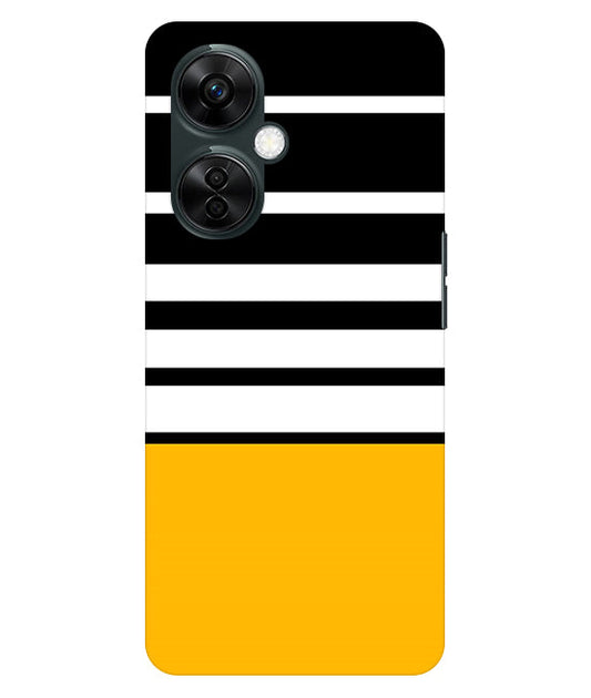 Horizontal Stripes Back Cover For  Oneplus Nord CE 3 Lite 5G