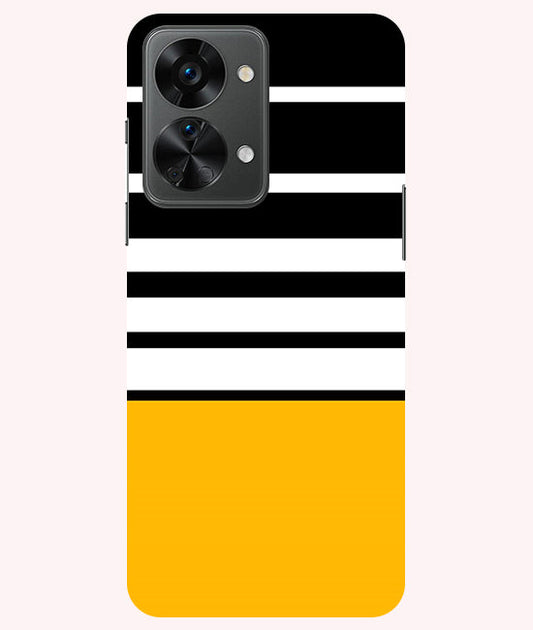 Horizontal Stripes Back Cover For  Oneplus Nord 2T  5G