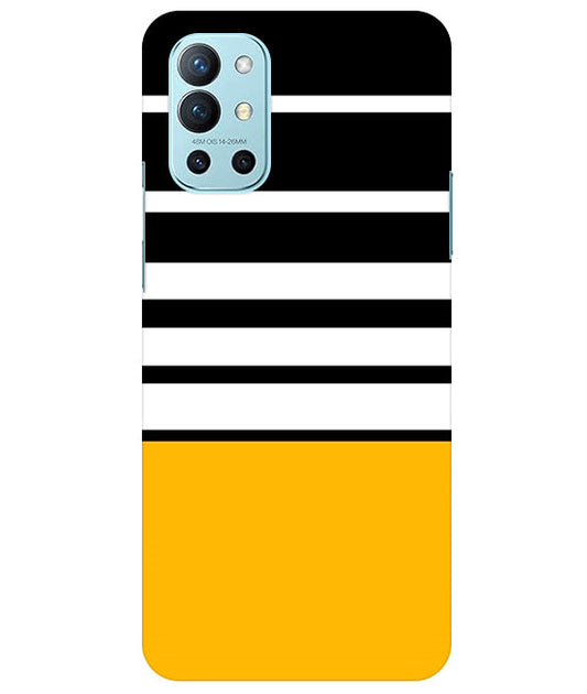 Horizontal Stripes Back Cover For  Oneplus 9R