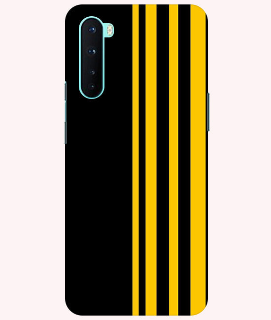 Vertical Stripes Back Cover For Oneplus Nord 5G