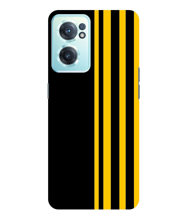 Vertical Stripes Back Cover For Oneplus Nord CE 2 5G