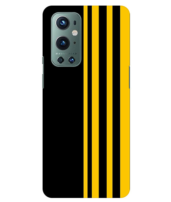 Vertical Stripes Back Cover For Oneplus 9 Pro