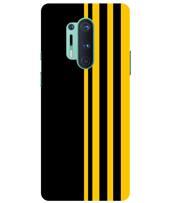 Vertical Stripes Back Cover For Oneplus 8 Pro