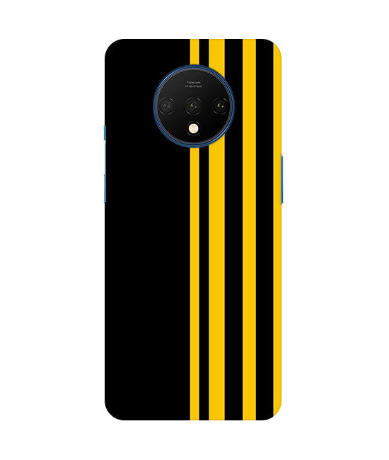 Vertical Stripes Back Cover For Oneplus 7T