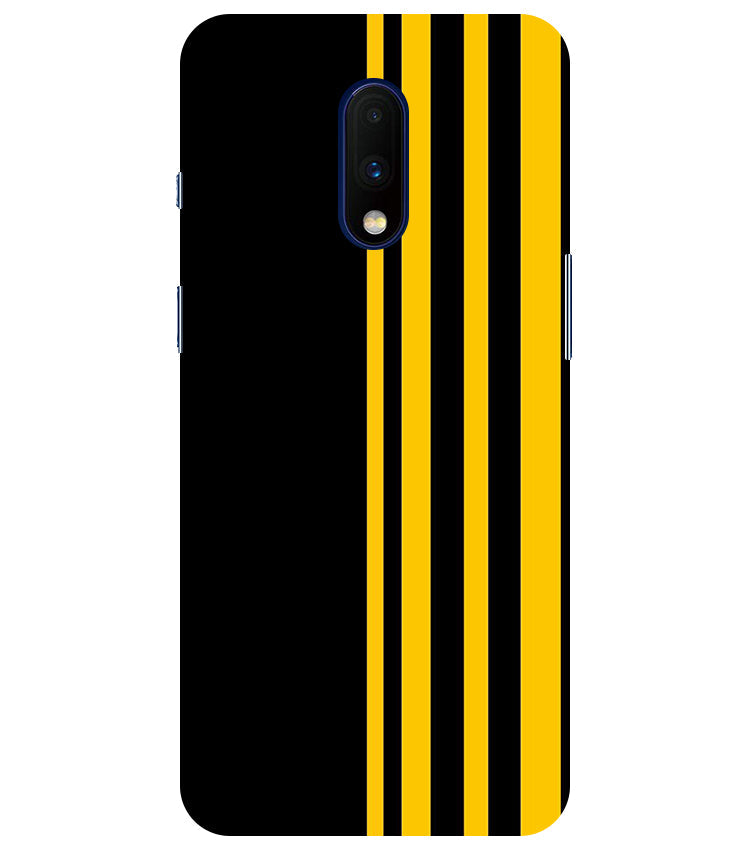 Vertical Stripes Back Cover For Oneplus 6T