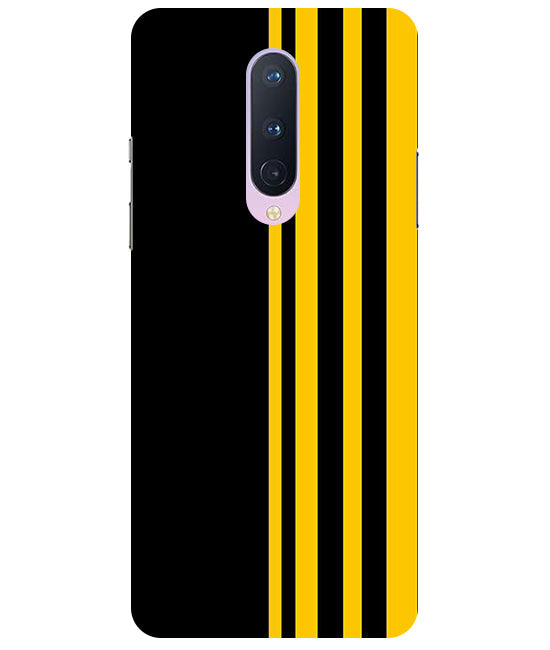 Vertical Stripes Back Cover For Oneplus 8