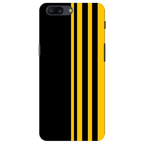 Vertical Stripes Back Cover For Oneplus 5