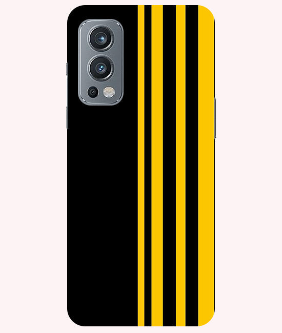 Vertical Stripes Back Cover For Oneplus Nord 2 5G