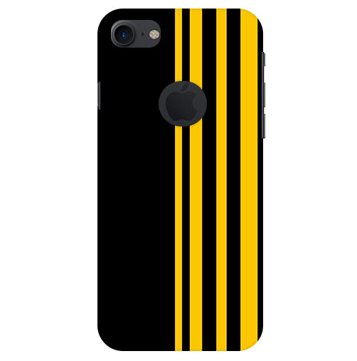 Vertical  Stripes Back Cover For  Apple Iphone 7 Logocut