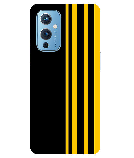 Vertical Stripes Back Cover For Oneplus 9