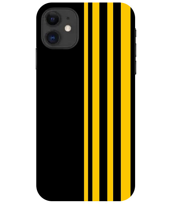 Vertical Stripes Back Cover For Apple Iphone 11