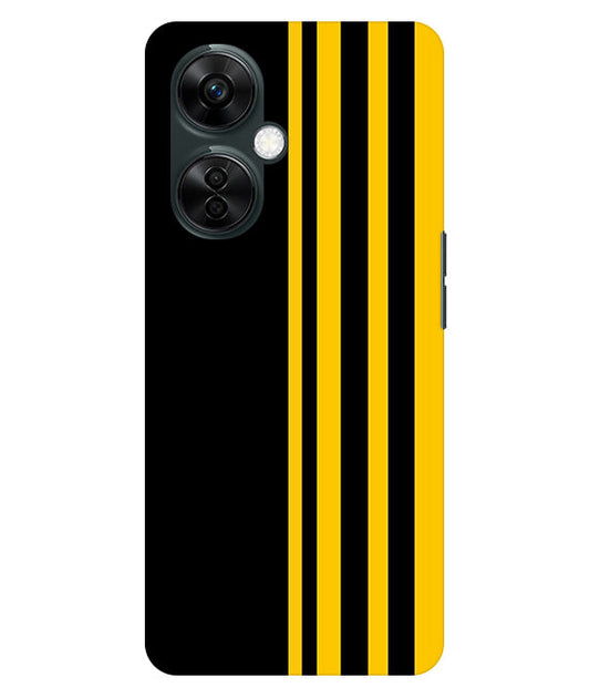 Vertical  Stripes Back Cover For  Oneplus Nord CE 3 Lite 5G