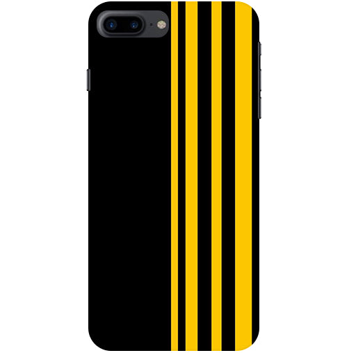 Vertical Stripes Back Cover For Apple Iphone 8 Plus