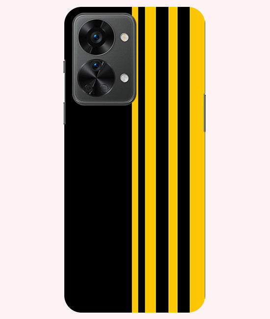 Vertical Stripes Back Cover For Oneplus Nord 2T 5G