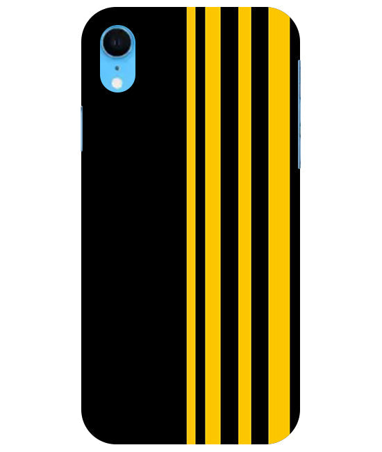 Vertical Stripes Back Cover For Apple Iphone Xr