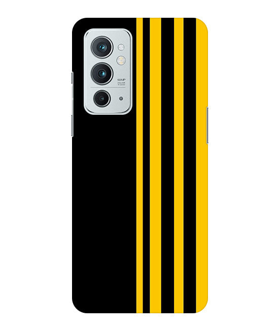 Vertical Stripes Back Cover For Oneplus 9RT