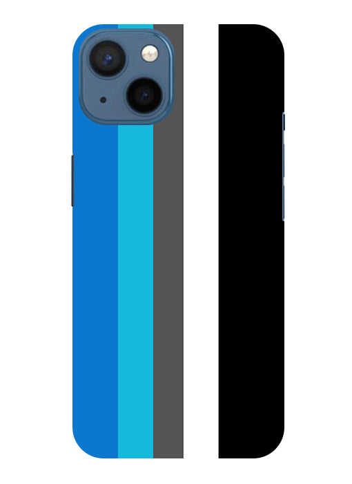 Vertical Multicolor Stripes Back Cover For Apple Iphone 15