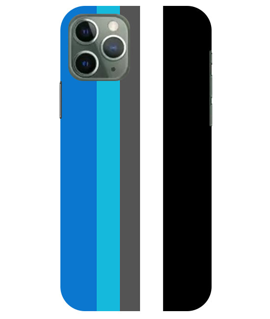 Vertical Multicolor Stripes Back Cover For Apple Iphone 11 Pro Max