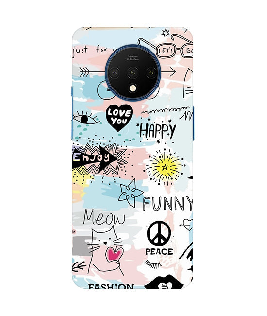 Love You Back Cover For Oneplus 7T