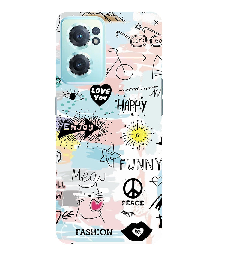Love You Back Cover For Oneplus Nord CE 2 5G