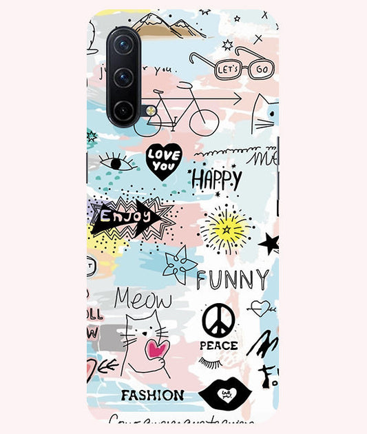 Love You Back Cover For  Oneplus Nord CE  5G