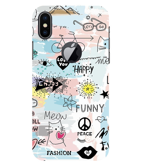 Love You Back Cover For Apple Iphone X Logocut