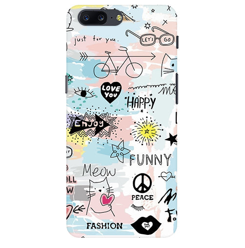 Love You Back Cover For Oneplus 5