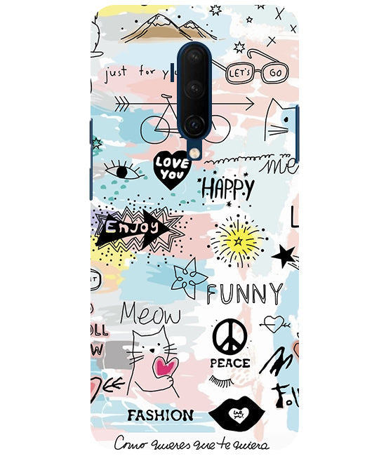 Love You Back Cover For Oneplus 7T Pro