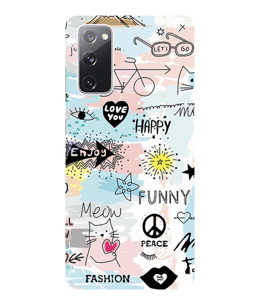Love You Back Cover For  Samsug Galaxy S20 FE 5G