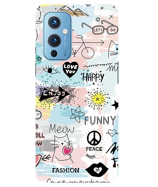 Love You Back Cover For Oneplus 9