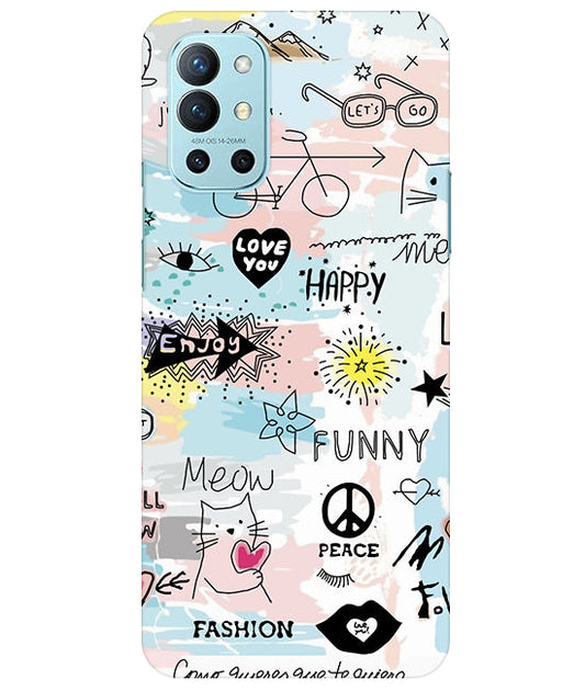 Love You Back Cover For  Oneplus 9R