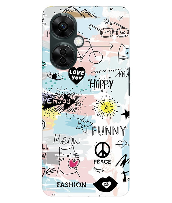 Love You Back Cover For Oneplus Nord CE 3 Lite 5G