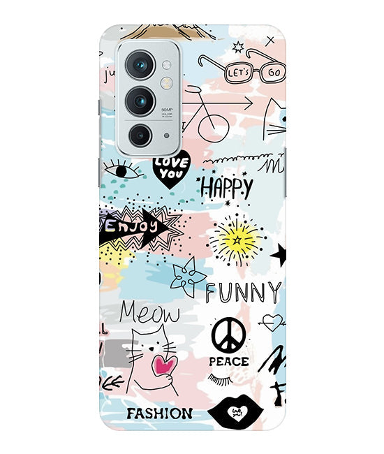 Love You Back Cover For Oneplus 9RT