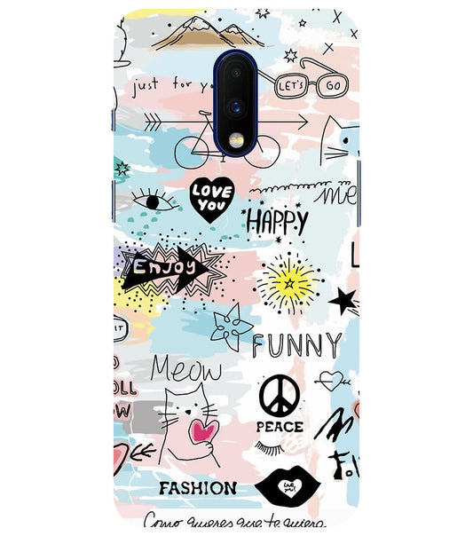 Love You Back Cover For  Oneplus 6T
