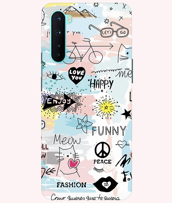 Love You Back Cover For Oneplus Nord 5G
