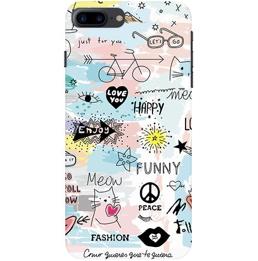 Love You Back Cover For Apple Iphone 8 Plus