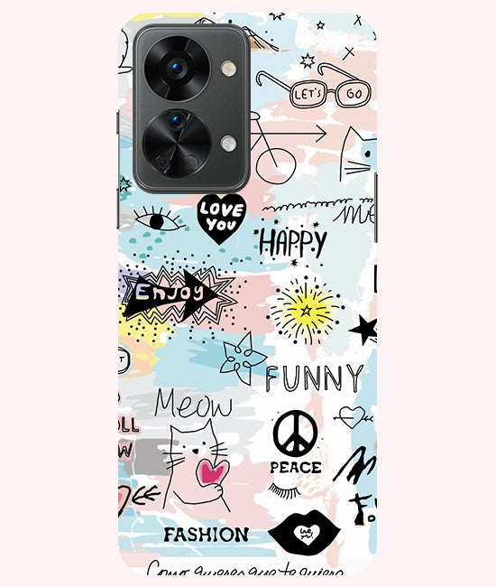 Love You Back Cover For Oneplus Nord 2T 5G