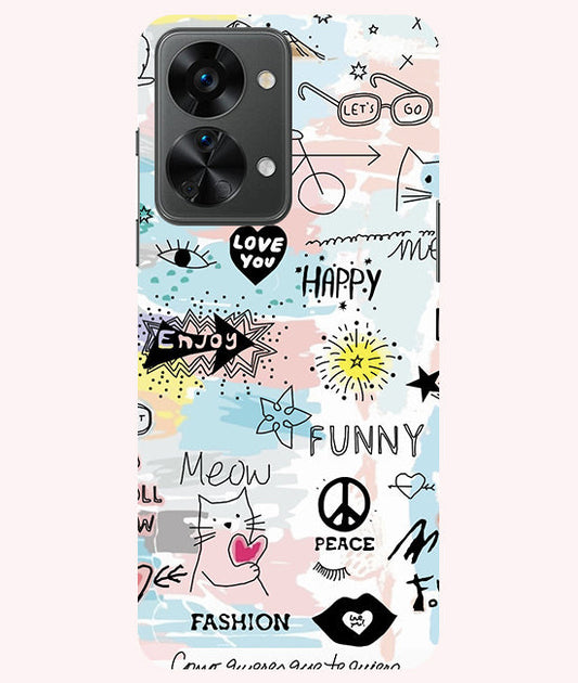 Love You Back Cover For  Oneplus Nord 2T  5G