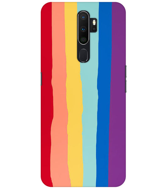 Rainbow Back Cover For Oppo A9 2020