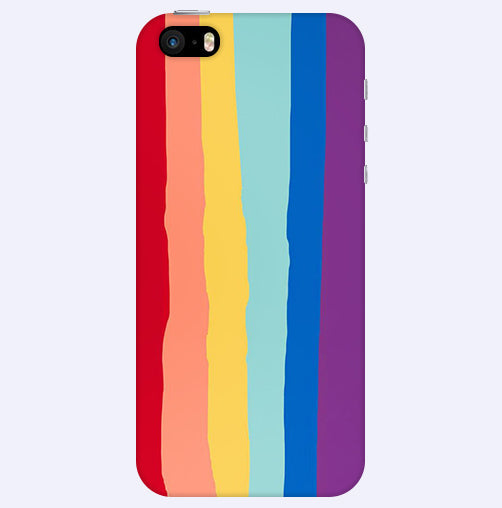 Rainbow Back Cover For Apple Iphone 5/5S