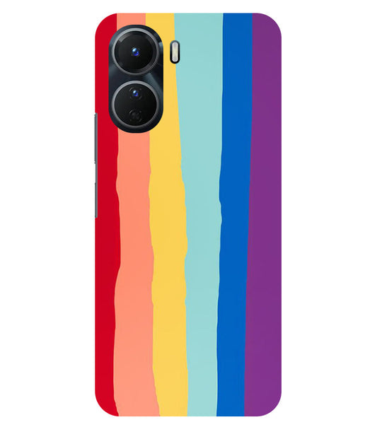Rainbow Back Cover For Vivo Y16 5G