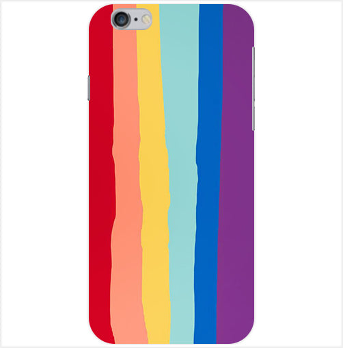 Rainbow Back Cover For Apple Iphone 6/6S